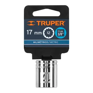 BOX 6 Douille 17 mm, 12 points, entraînement 3/8 po, TRUPER - Product Image 4