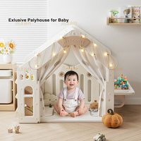 Parque de Diversiones Familiar, Corralito de Plástico Exclusivo para Bebés, Mesa de Bloques de Construcción, Área de Juegos Interior para Niños, Venta al por Mayor AZAN