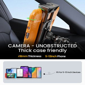 Nuovo Supporto per <span class=keywords><strong>Auto</strong></span> con <span class=keywords><strong>Ventosa</strong></span>, Tubo Estensibile Pieghevole, Impermeabile, per Tablet e Telefono, per Camion e Autobus - Product Image 5