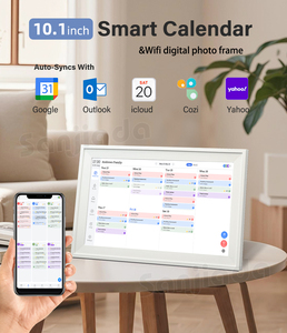 WiFi Digital <b>Calendar</b> 10.1 Inch, Smart Touch Digital Screen for Family Schedule Chore Chart, Smart Sync Digital Photo Frame - Product Image 4