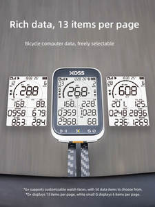 Ciclocomputador XOSS G3+ con Sensor para Ciclismo al Aire Libre, GPS ANT+ para Bicicleta de Montaña y Carretera, Velocímetro Compatible con la Aplicación XOSS y Strava - Product Image 4