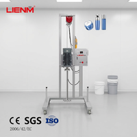 Mélangeur de peinture à levage électrique haute vitesse LIENM pour liquides à faible viscosité, shampooing, détergent