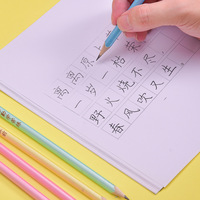 Crayons triangulaires Macaron avec gravure laser personnalisée pour enfants, étudiants, fournitures scolaires et cadeaux personnalisés