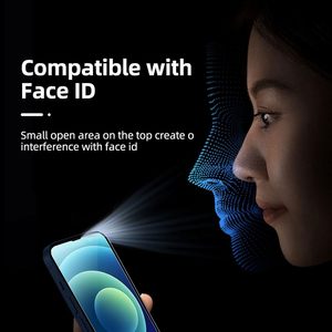 ฟิล์มกันรอยหน้าจอ HD ใสสำหรับ iPhone 15 17 PROMAX 16 14 13กระจกนิรภัยที่เป็นมิตรกับเคส9ชั่วโมงความแข็งป้องกันลายนิ้วมือพร้อมบรรจุภัณฑ์ - Product Image 3