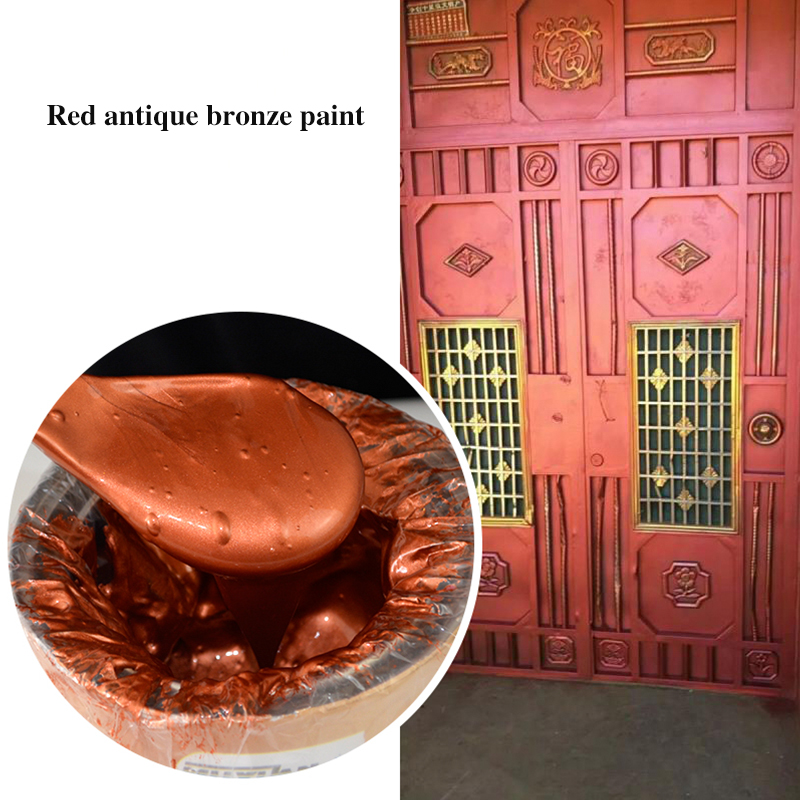 Peinture bronze antique rouge à l'eau 20kg