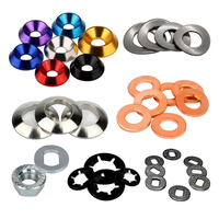 304 Stainless Steel Flat Washer M3-m10 Manufacturer 304 Stainless Steel Washer Brass M6 Industrial Copper Flat Washers