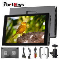 Monitor de Campo para Cámara DSLR PortKeys HD7T de 7 Pulgadas con Pantalla Táctil, 1000 Nits de Alto Brillo, Monitor de Video con Parasol para Cámaras DSLR
