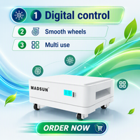 Madsun Stackable LiFePO4 baterai 25kWh 10kWh 5kWh penyimpanan energi rumah hibrid off grid