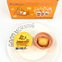 Biscuits au beurre en forme d'ours Rilakkuma en boîte - Biscuits croustillants et délicieux, approvisionnement en vrac pour la vente au détail