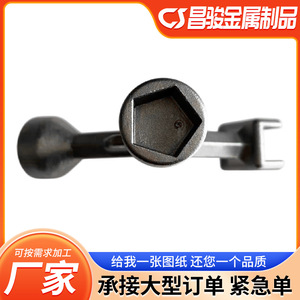 Pièces de fonderie métallique sur mesure, précision de 2 mm pour le traitement des machines - Product Image 5