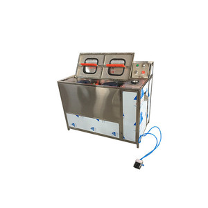 Machine de lavage semi-automatique pour fûts d'eau de 5 gallons, équipement de nettoyage de seaux en plastique haute efficacité pour usine d'eau - Product Image 6