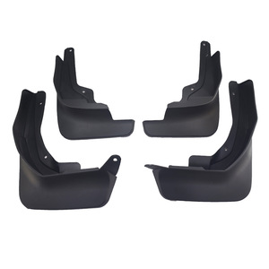 Guardabarros Volkswagen de plástico negro, 4 piezas, para T-Cross Tiguan Teramont Range Rover 2016 presente - Product Image 1