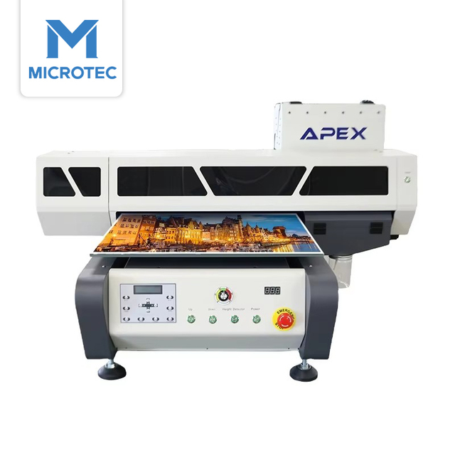 Microtec Large Format UV Led Flatbed Printers APEX UV 9060 Uv Led Flatbed Printer