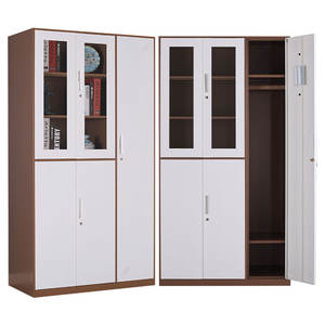 Armoire de classement de bureau moderne à prix d'usine, en acier, modulaire, grande capacité, pour atelier, mobilier commercial - Product Image 1