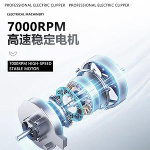 เครื่องตัดผมไฟฟ้า Kemei รุ่น KM-1977 แบบโลหะ ชาร์จไฟได้ ปรับระดับได้ สำหรับใช้ในบ้าน - Product Image 3