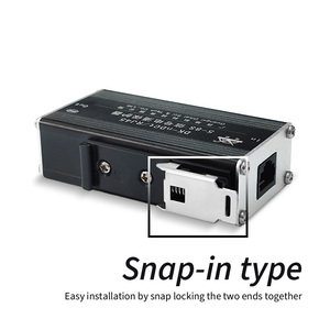 Dikai PoE Ethernet Surge Protector 5V 24V RJ45 10-1000 Mbits Din Rail cài đặt BS RJ45 5V sấm sét arrestor - Product Image 4