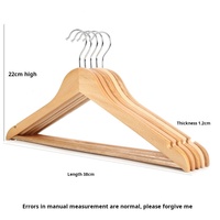 Cintres pour vêtements en gros du fabricant – Échantillon gratuit – Cintres en bois pour costumes et manteaux