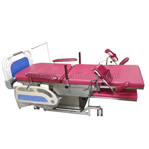 <span class=keywords><strong>Cama</strong></span> de Partos Obstétrica Eléctrica de Alta Calidad con <span class=keywords><strong>Mesa</strong></span> <span class=keywords><strong>Auxiliar</strong></span> Doble - Product Image 3