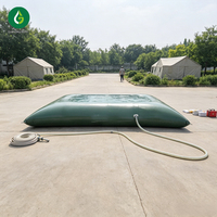 Réservoir d'eau pliable en PVC de haute qualité 7000L 100m³ pour l'arrosage et les pompiers