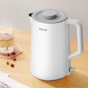 Hervidor Eléctrico Wahin de 1.5L de Capacidad, Interior de Acero Inoxidable 304, Apagado Automático, Protección Contra Ebullición en Seco, Base Giratoria de 360 Grados - Product Image 2