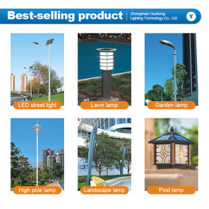 Vente flash : Lampes solaires LED de jardin extérieures en aluminium et acrylique, personnalisables, à haute efficacité lumineuse, IP65, 0,5W-8W - Product Image 4