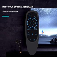 Ratón Inalámbrico G10S PRO BT para Android TV Box, Control por Voz Inteligente, Dos Modos: 2.4G y BT 5.0, para TV, Protector de Pantalla, Computadora, Plug and Play