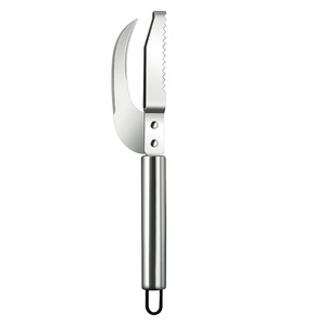 2-in-1 Multi-Purpose Stainless Steel <b>Fish</b> Scaler, Creative Gut-Opening <b>Knife</b>, Kitchen Gadget for Cleaning <b>Fish</b> Belly - Product Image 5