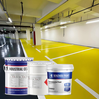 Peinture de revêtement de sol en béton Benzhou OEM/ODM personnalisée, sans solvant, antistatique, résine époxy, revêtement liquide auto-nivelant