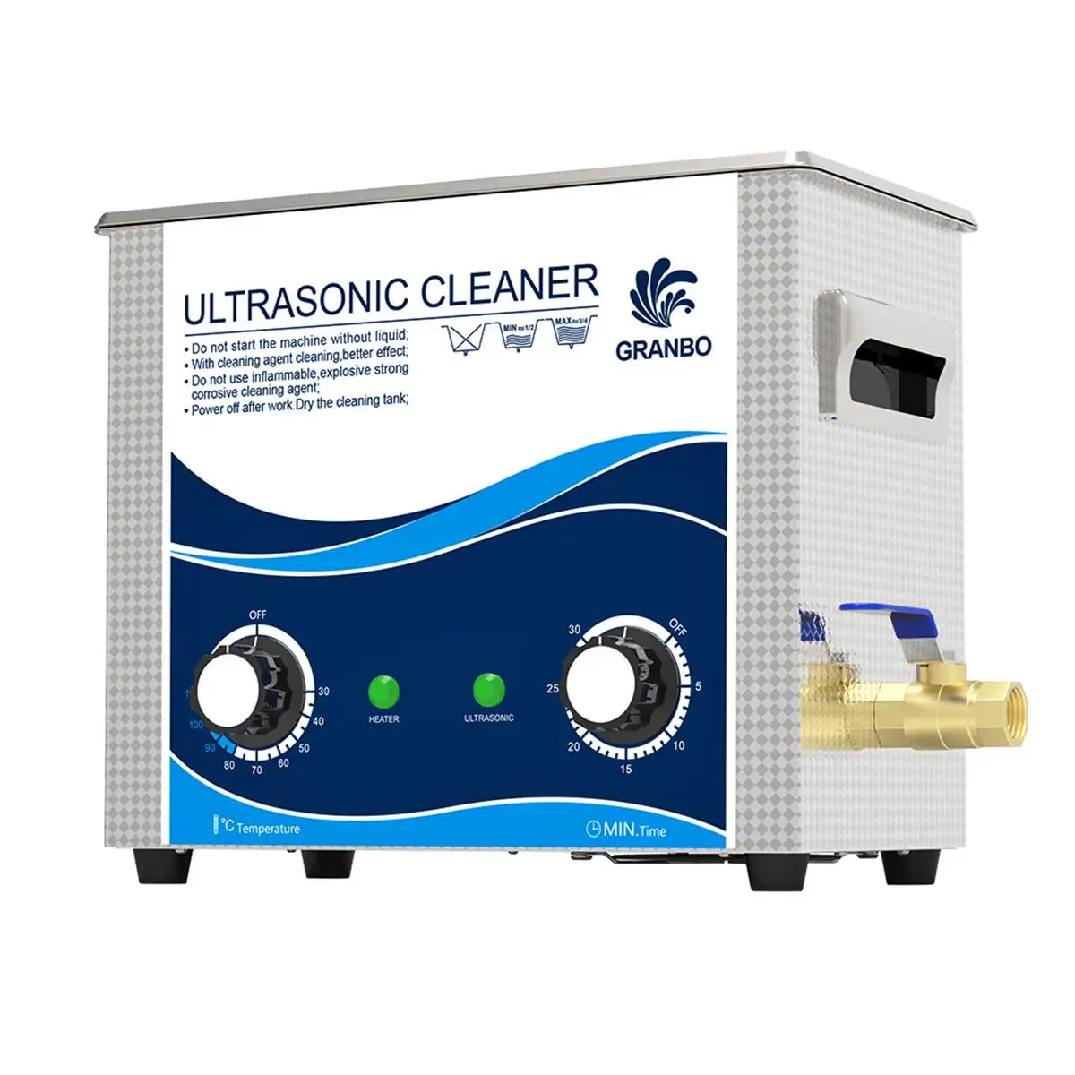 グランボ6リットルタンクビニールレコード洗濯機180W110V/220Vタイマーヒーター超音波クリーナー