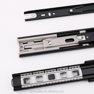 Yongtao 45mm <span class=keywords><strong>8</strong></span> 10 12 14 16 18 20 22 inch mềm đóng ngăn kéo Runner đồ nội thất bóng mang kính thiên văn trượt - Product Image 2