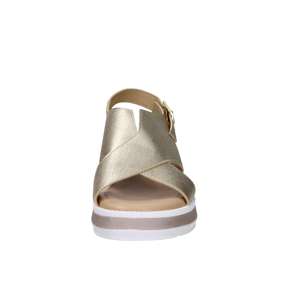 รองเท้าแตะส้นเตารีดสำหรับผู้หญิง รุ่น Valleverde สีแพลตตินั่ม ส้นสูง 39.4 ซม. แบบแพลตฟอร์ม - Product Image 3