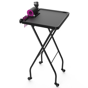 Chariot pliant de salon Chariot pliant plateau pliant plateau de perm de <span class=keywords><strong>cheveux</strong></span> de pli chariot de salon - Product Image 5