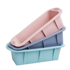 Moules de cuisson en silicone sans BPA Moules rectangulaires polyvalents en silicone pour gâteaux résistants aux hautes températures