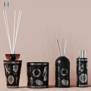 C & H OEM ODM gradiente di colore <span class=keywords><strong>divino</strong></span> Relax arredamento per la casa Set di candele curative olio essenziale Spray per camera e <span class=keywords><strong>diffusore</strong></span> di Reed - Product Image 5
