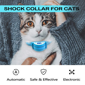 LED Digital Tubo Meow Collar com Beep e Vibração Não Choque Cat Automático Anti Meoowing Coleiras - Product Image 4