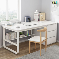 Bureau d'ordinateur de luxe, table d'étude, bureau, table d'ordinateur en bois, tables d'enfants
