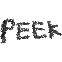 Granulés de PEEK modifiés au graphite, propriétés à faible friction pour les roulements et les pièces coulissantes