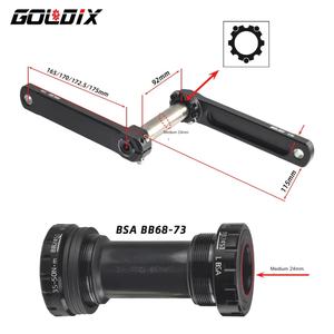 GOLDIX 50-34T/52-36T/53-39T Road Bike Crankset Ultralight 22/20 Speed for SHI <strong>SRAM</strong> 105 7020 8020 Transmission Chainwheel - Product Image 3