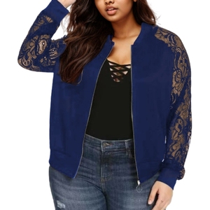 Top de Encaje Reversible de Marca Propia, Delgado, Talla Grande, para Mujer, Moda de Primavera - Product Image 2