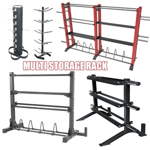 VIGFIT Soluzione Fitness per Hotel da 36mq: Macchina Cable Cross, Panca <span class=keywords><strong>Pesi</strong></span> per Allenamento della Forza, Tapis Roulant, Rack Portaoggetti per l'Allenamento in Hotel - Product Image 5