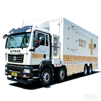 Véhicule mobile de diagnostic traumatique CT grande capacité, ambulances en gros pour les interventions en cas de catastrophe