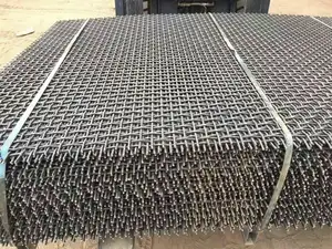 SS 316 304 Stainless Steel Crimped Woven Wire Mesh Stainless Steel Wire Mesh Screen