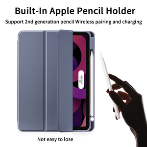 เคสแท็บเล็ตราคาโรงงานสำหรับ iPad <span class=keywords><strong>Air3</strong></span> 10.5 นิ้ว Pro 2017 แบบพับได้สามตอน ป้องกันการตก พร้อมช่องใส่ปากกา - Product Image 3