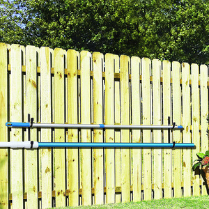 Gancho Doble de Metal para Pared, 21.6 cm, Negro, para Guardar Anillos Salvavidas de Piscina, Uso Doméstico - Product Image 3