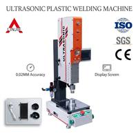 LINJIE LJ-3015J 1.2KW 75/100MM Korna Kaplama Otomotiv Plastik Çamurluk Sıcak Eritme Makinesi Ultrasonik Plastik Kaynak Makinesi Yeni