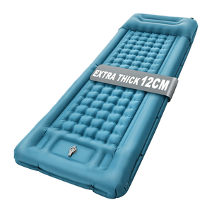 <span class=keywords><strong>Matelas</strong></span> gonflable de <span class=keywords><strong>camping</strong></span> et de randonnée 4 saisons, imperméable, portable, en tissu nylon, avec <span class=keywords><strong>pompe</strong></span> <span class=keywords><strong>intégrée</strong></span>, léger, durable, épaisseur 6 cm, simple - Product Image 2