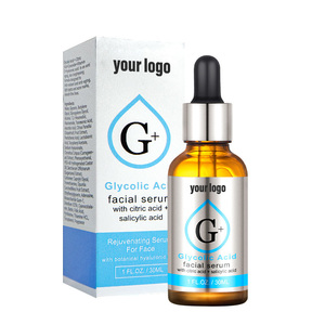 Sérum Visage Personnalisé avec Logo, à la Niacinamide, <span class=keywords><strong>Solution</strong></span> <span class=keywords><strong>Peeling</strong></span> Chimique Anti-Âge pour l'Acné, Éclaircissant, Peau Rugueuse, Soin à l'Acide Glycolique - Product Image 1