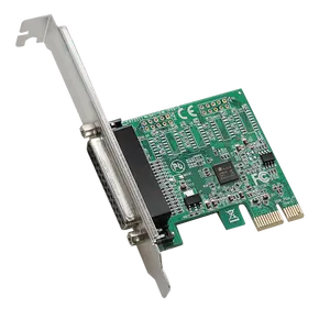 DIEWU PCIe1X Parallel Port Ekspansi Kartu DP25 Pria PCIe Parallel Card dengan AX99100 Chip