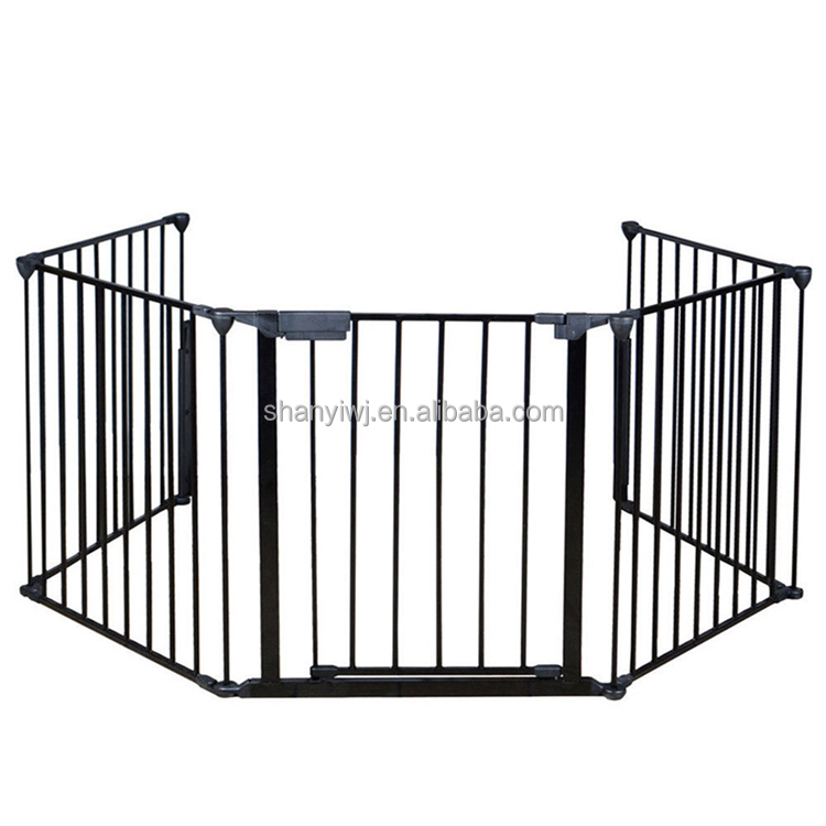 Оптовая продажа с завода, ограждение для камина/ограждение для безопасности детей/пожарные ворота с 5 складками