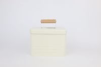 Boîte de rangement de poudre à lessive en métal multifonctionnelle domestique pour boîte à poudre à lessive